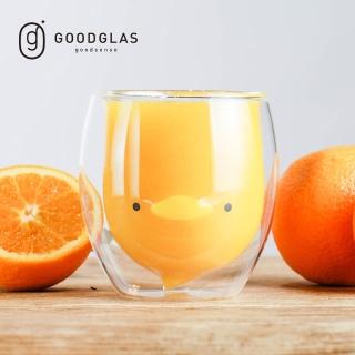 【好玻GOODGLAS】小鴨雙層玻璃杯250ml