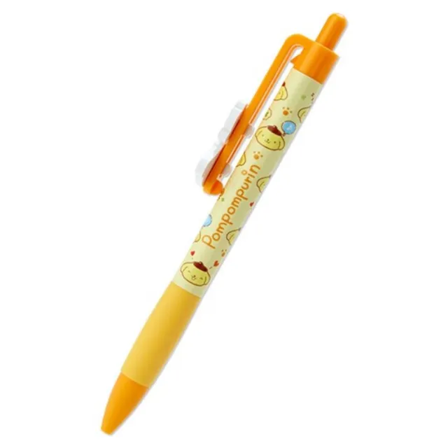【小禮堂】布丁狗 日製 造型原子筆 自動原子筆 玩偶筆 黑筆 《黃 大臉文具》