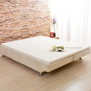 【LooCa】【買床送枕】2.5cm泰國乳膠床墊-搭贈防蹣防蚊布套-雙人5尺(共兩色-送枕X2)
