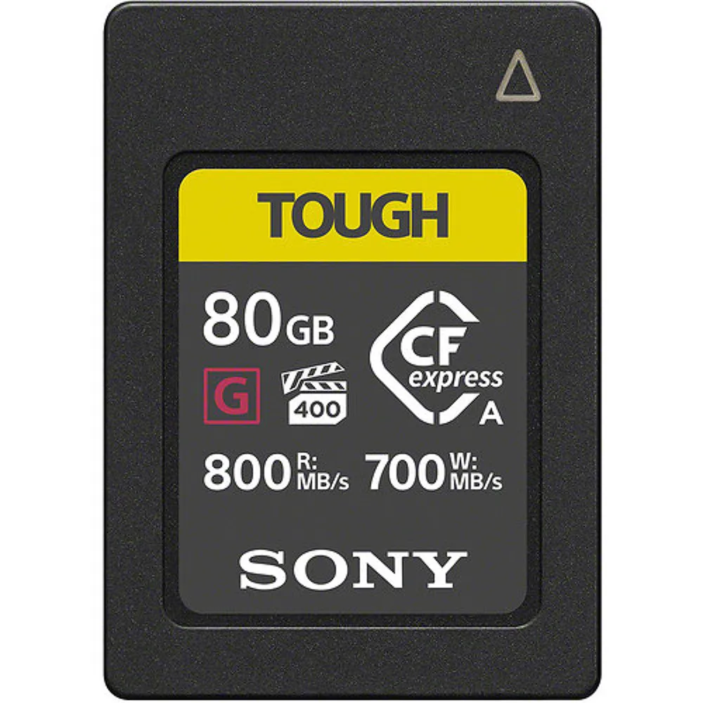 【SONY 索尼】CEA-G80T 80G/GB 800MB/S CFexpress Type A TOUGH 高速記憶卡  適用A7SM3 A7S III(公司貨)