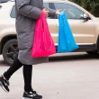韓版防潑水便攜折疊式購物袋(購物袋)