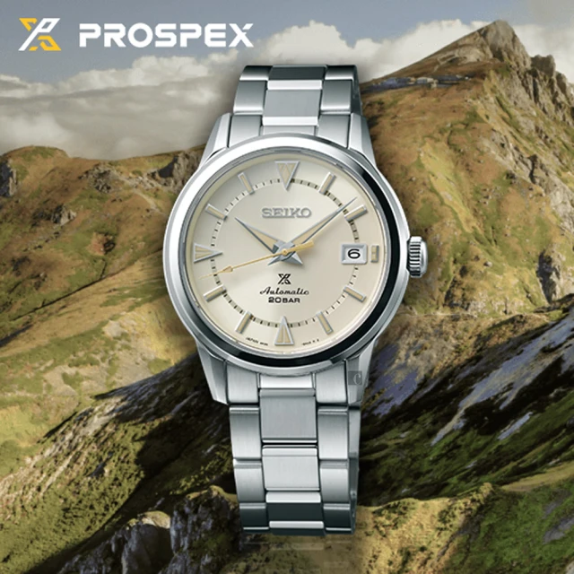 【SEIKO 精工】Prospex Alpinist 登山者200米潛水機械錶 送行動電源 畢業禮物(SPB241J1/6R35-01M0S)