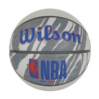 【WILSON】Wilson NBA DRV Plus 籃球 7號 耐磨 橡膠 室外 抓地力強 火紋灰(WTB9202)