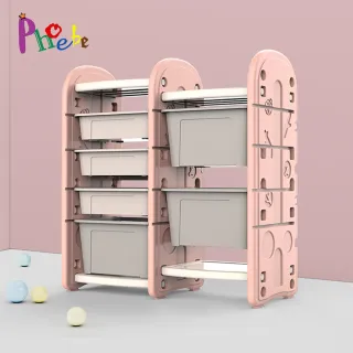 【Phoebe】夢幻系兒童抽屜式玩具收納櫃