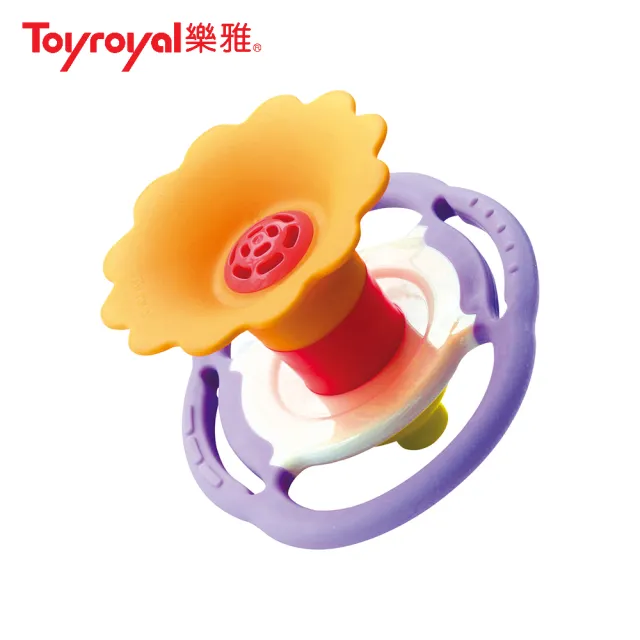 【Toyroyal樂雅 官方直營】牙膠吹笛搖鈴