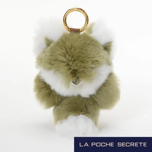 【La Poche Secrete】龐克狐狸包包吊飾鑰匙圈(多色任選)