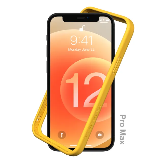 【RHINOSHIELD 犀牛盾】iPhone 12 Pro Max 6.7吋 CrashGuard NX 模組化防摔邊框手機保護殼(獨家材料)