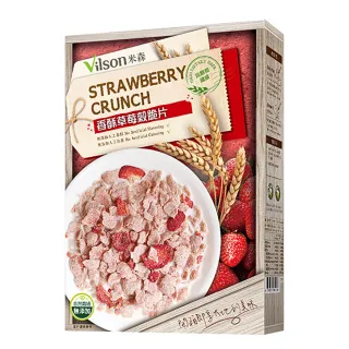 【Vilson 米森】香酥草莓穀脆片150gx1盒