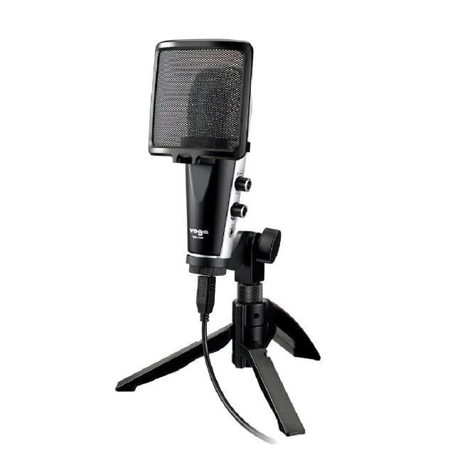 Yo-tronics YTM-132U 專業 USB 電容式麥克風，採用全向式指向性設計，適合桌上型使用，專為電腦錄音、播客、線上會議打造。有線連線穩定，黑色系外觀簡約耐用，配件齊全（詳見商品介紹），保固1年。清晰收音品質，讓您的聲音傳遞更專業！