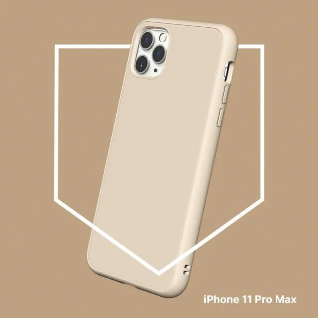 【RHINOSHIELD 犀牛盾】iPhone 11 Pro MAX 6.5吋 SolidSuit 經典防摔背蓋手機保護殼(獨家耐衝擊材料)