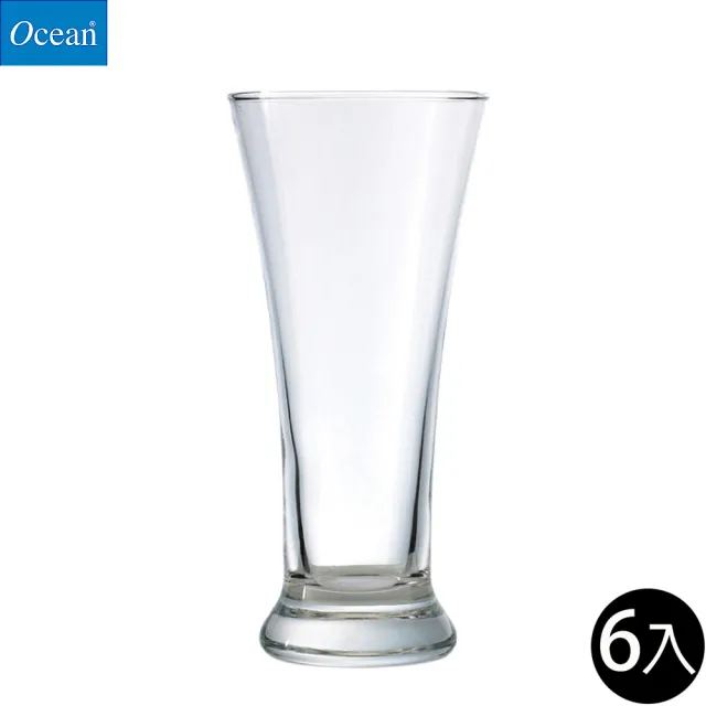 【Ocean】美式啤酒杯 310cc 6入組(啤酒杯)
