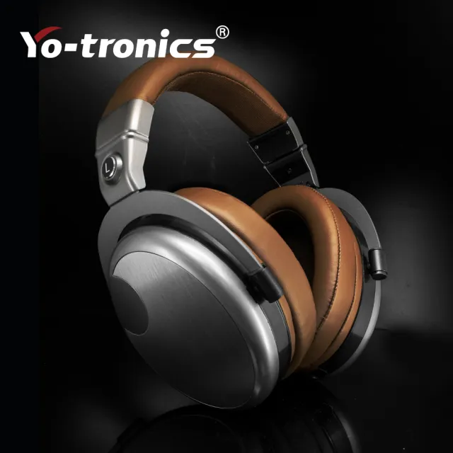 【Yo-tronics】封閉式 Hi-Res 頭戴音樂耳機 附蛋白皮質耳墊(YTH-880 PRO)