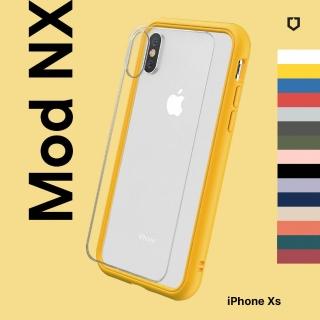 【RHINOSHIELD 犀牛盾】iPhone XS 5.8吋 Mod NX 邊框背蓋兩用手機殼(獨家耐衝擊材料 原廠出貨)