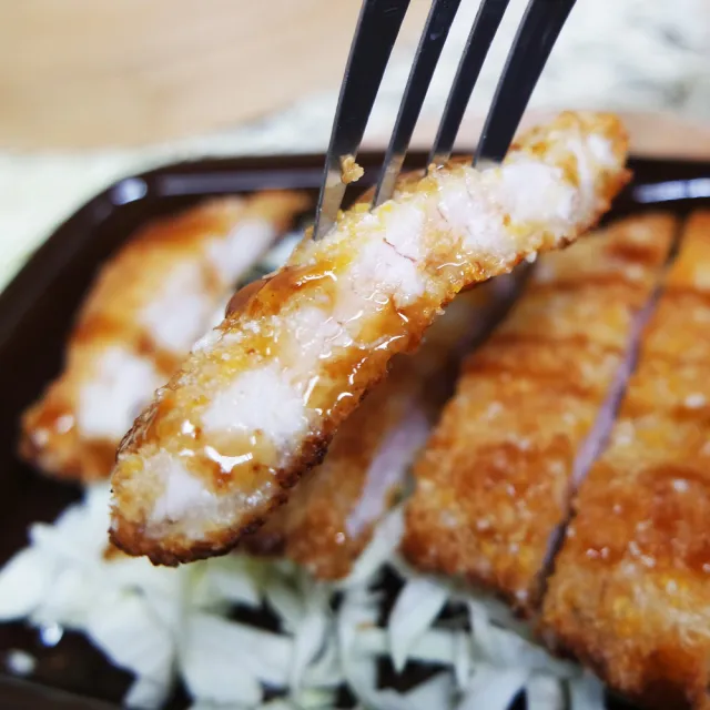 【老爸ㄟ廚房】黃金酥脆厚切日式豬排 10包組(300g±3%/2片/包 共20片)