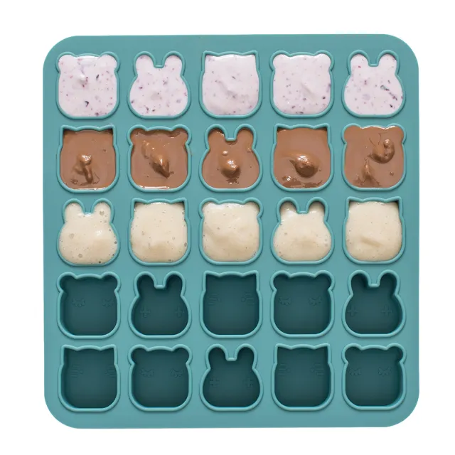 【澳洲We Might Be Tiny】動物矽膠製冰烘焙模具-迷你版 三色可選