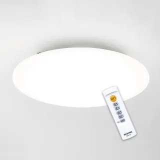 【IRIS】LED圓盤吸頂燈 5.0系列 可調光/可變色 CL8DL(約4坪適用 35W 可調光 可變色 遙控開關)