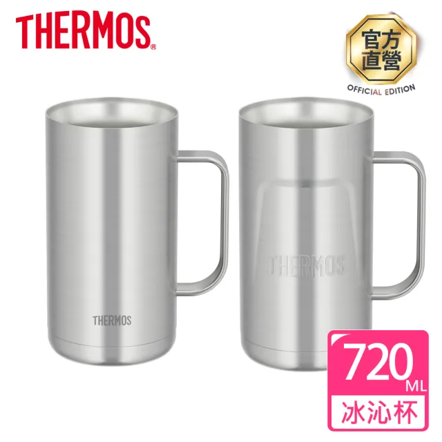 【THERMOS膳魔師】不鏽鋼冰沁杯720ml(JDK-720)