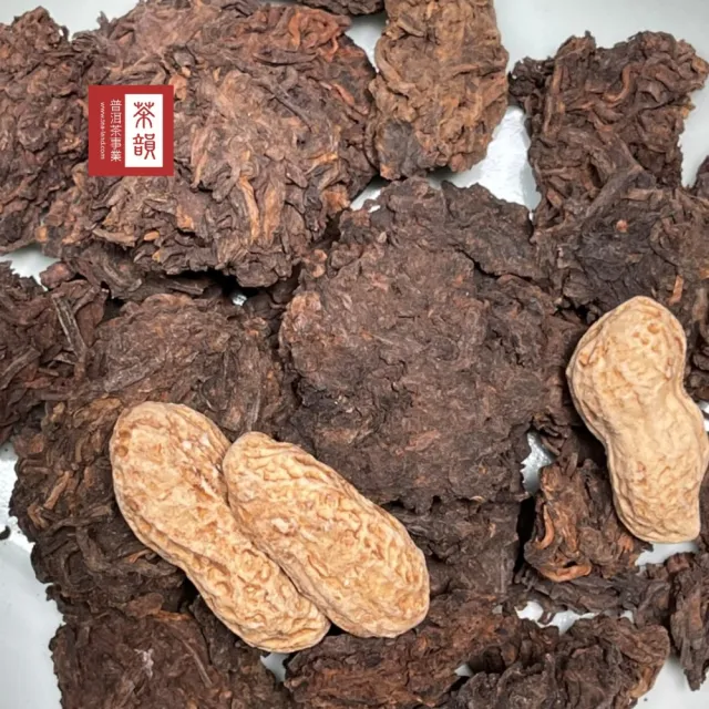 【茶韻】普洱茶1993年勐海茶區老茶頭塊200g/袋X2 茶葉禮盒(熟茶/清甜解膩好夥伴 附小麻袋*2)(中秋禮盒)