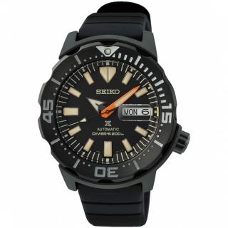 【SEIKO 精工】PROSPEX黑潮 專業200米潛水機械錶-42.4mm 禮物(4R36-10L0C/SRPH13K1)