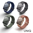 【UNIQ】Apple Watch 42/44/45mm  Aspen防潑水高彈力編織單圈錶帶