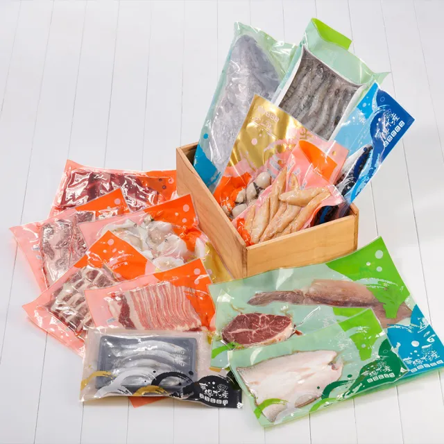 【華得水產】中秋經典烤肉11件組(7-9人份)