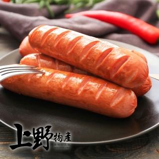 【上野物產】3包共150條小熱狗(1000g±10%/約50條/包 火腿 香腸 豬肉)