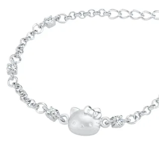 【2sweet 甜蜜約定】純銀手鍊-專屬陪伴(Hello Kitty凱蒂貓)