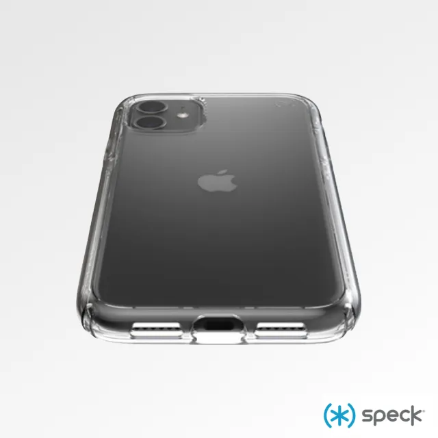 【Speck】iPhone 11 Presidio Perfect-Clear 抗菌透明防摔保護殼(iPhone 保護殼)
