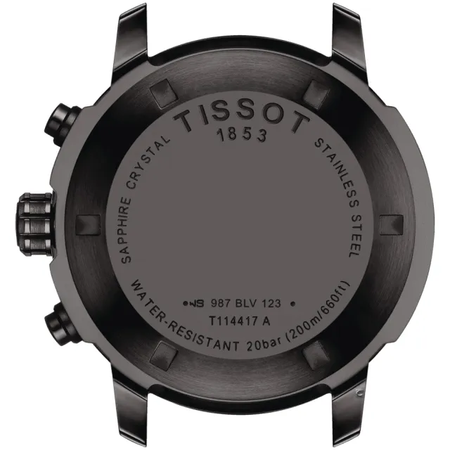 【TISSOT天梭 官方授權】T-Sport PRC 200 CHRONOGRAPH計時腕錶    母親節(T1144173305700)