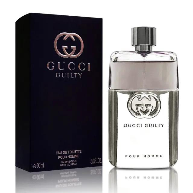 【GUCCI 古馳】罪愛男性淡香水 90ML(公司貨)