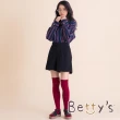 【betty’s 貝蒂思】質感厚雪紡西裝短褲(黑色)