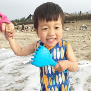 【Splash About 潑寶】嬰兒 保暖泳衣 連身- 衝浪小子(嬰兒連身泳衣)