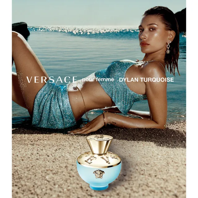 【VERSACE 凡賽斯】狄倫淡藍女性淡香水50ml(專櫃公司貨)