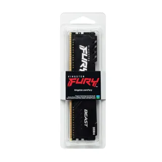 【Kingston Fury】FURY Beast 獸獵者DDR4-3200 16GB PC用超頻記憶體(KF432C16BB1/16)