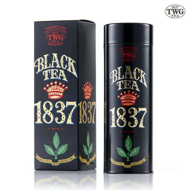 TWG Tea】頂級訂製茗茶1837黑茶100g/罐(1837 Black Tea;黑茶) - momo