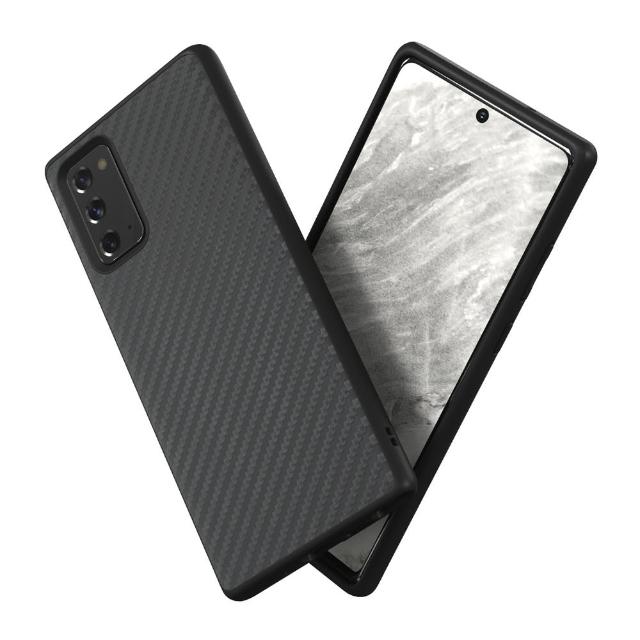 【RHINOSHIELD 犀牛盾】Samsung Galaxy Note 20/Note 20 Ultra SolidSuit防摔背蓋手機保護殼-碳纖維紋路