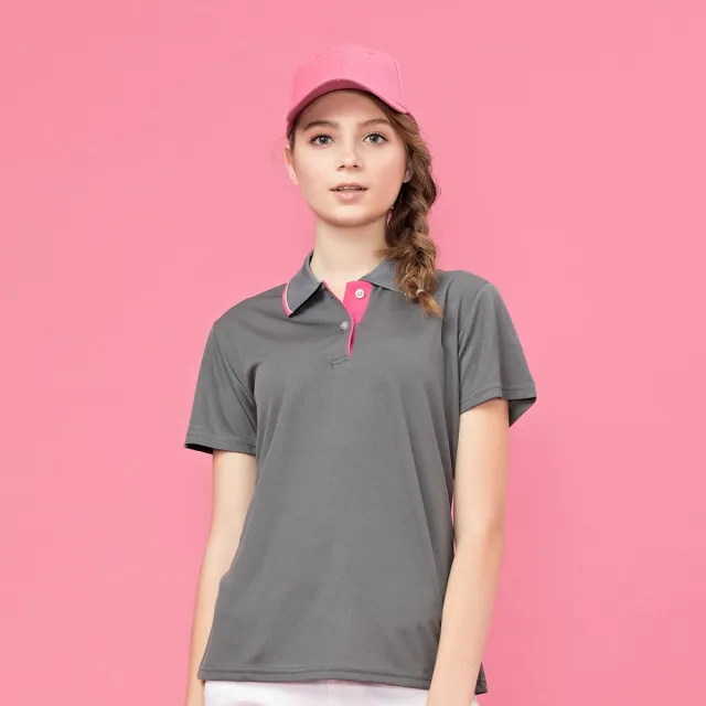 【PAUL SAILING】休閒運動吸濕排汗短袖POLO衫-女(兩色)