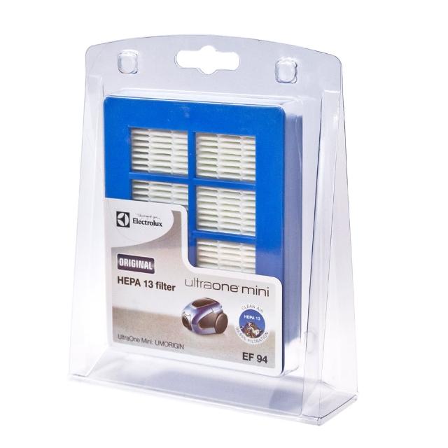 Electrolux 伊萊克斯 EF94 HEPA 濾網專為吸塵器設計,提供高效 HEPA 過濾技術,能捕捉 99.97% 的微小顆粒,確保吸塵過程更潔淨。作為吸塵器耗材,無保固期,適合日常維護使用,讓您的家居空氣更清新健康。 Electrolux伊萊克斯 EF94