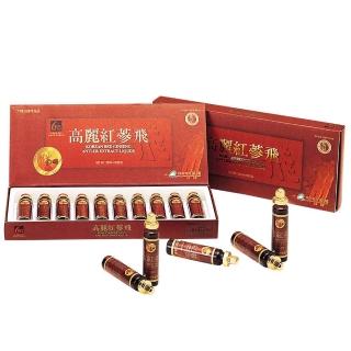 【金蔘】6年根韓國高麗紅蔘飛(20ml*10瓶)