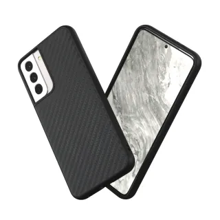 【RHINOSHIELD 犀牛盾】Samsung Galaxy S21/S21+/S21 Ultra Solidsuit 碳纖維紋路防摔背蓋手機保護殼