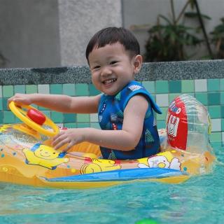 【Splash About 潑寶】嬰兒 保暖泳衣 連身- 普普風帆船(嬰兒連身泳衣)