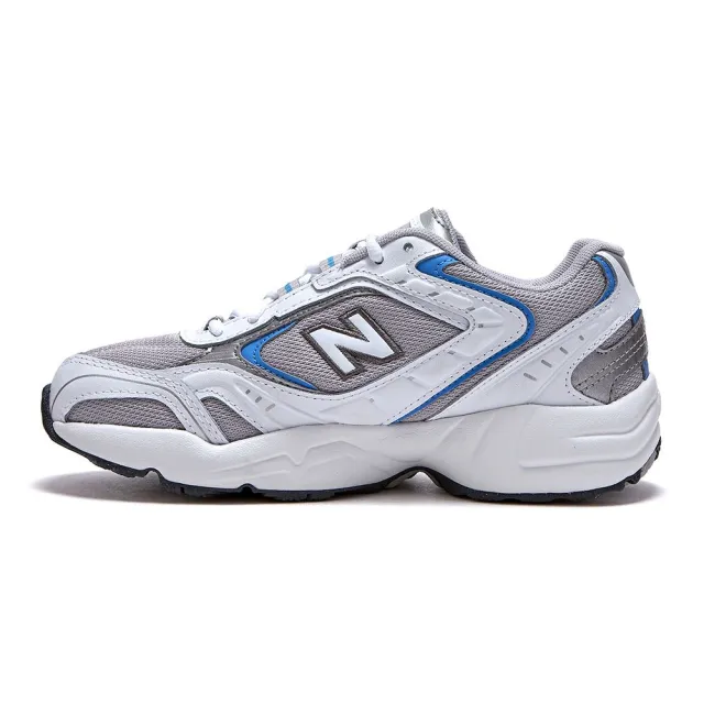【NEW BALANCE】白藍灰 New Balance 452 復古 休閒鞋 增高鞋 nb452 女款(WX452KL1-B)