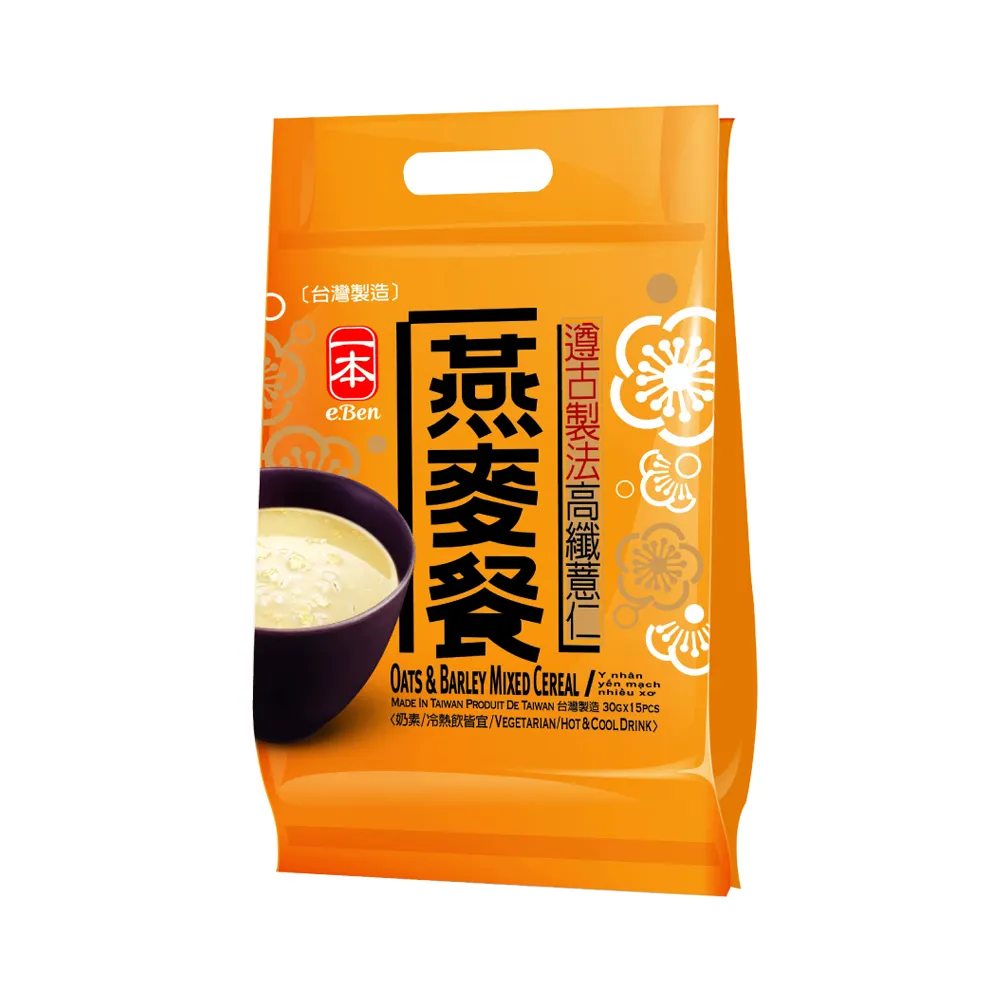 一本高纖薏仁燕麥餐(15入/袋 x4)