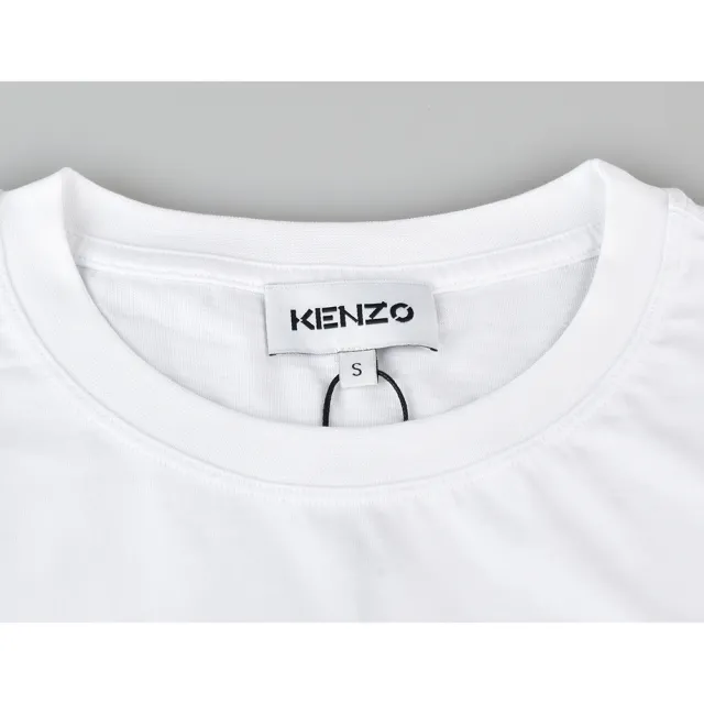 【KENZO】KENZO彩色印花LOGO純棉女士短T(S/M/L/白)