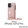 【Didoshop】iPhone12/12 pro 6.1吋 斜跨腕帶手機皮套(FS215)