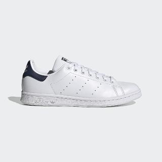 【adidas 愛迪達】休閒鞋 男鞋 女鞋 運動鞋 皮革 三葉草 STAN SMITH 白黑 FX5501