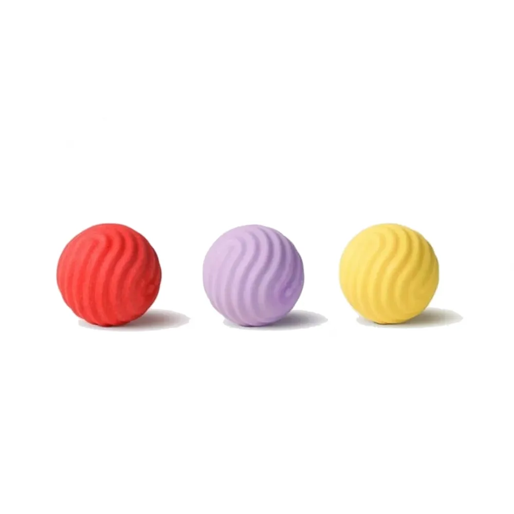 【pidan】磨牙咬膠系列 -水紋球 多色可選 犬用 寵物玩具 增進彼此感情(有趣 活潑 造型可愛)