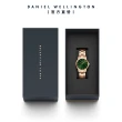 【Daniel Wellington】DW 手錶  Iconic Link Emerald 28mm/32mm森林綠精鋼錶(DW00100421)