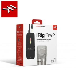 【IK Multimedia】iRig Pre 2 行動錄音介面(臺灣公司貨 商品保固有保障)