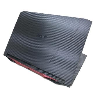 【Ezstick】ACER Nitro 5 AN517-41 黑色卡夢紋機身貼(含上蓋貼、鍵盤週圍貼)